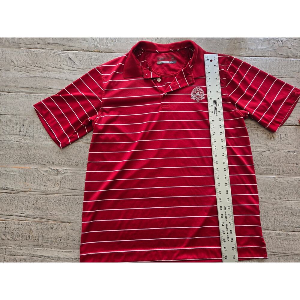Cutter Buck 2001 PGA Championship Polo Mens L Atlanta Golf CB DryTec Striped